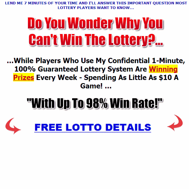 free lotto winning numbers